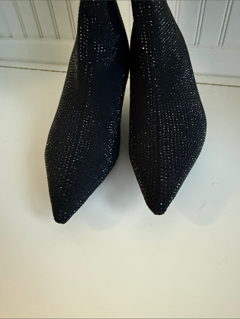 AZALEA WANG Nerola Pointed Toe Bootie in Black NWT - Picture 5 of 8